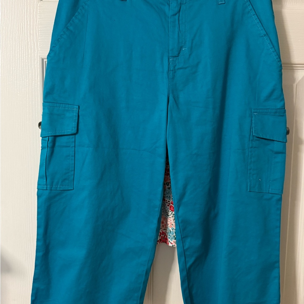 Lee Blue Cargo Pants with Utility Pockets